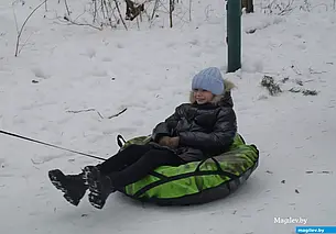 О правилах безопасности при катании на санках и «ватрушках» напомнили в Минздраве