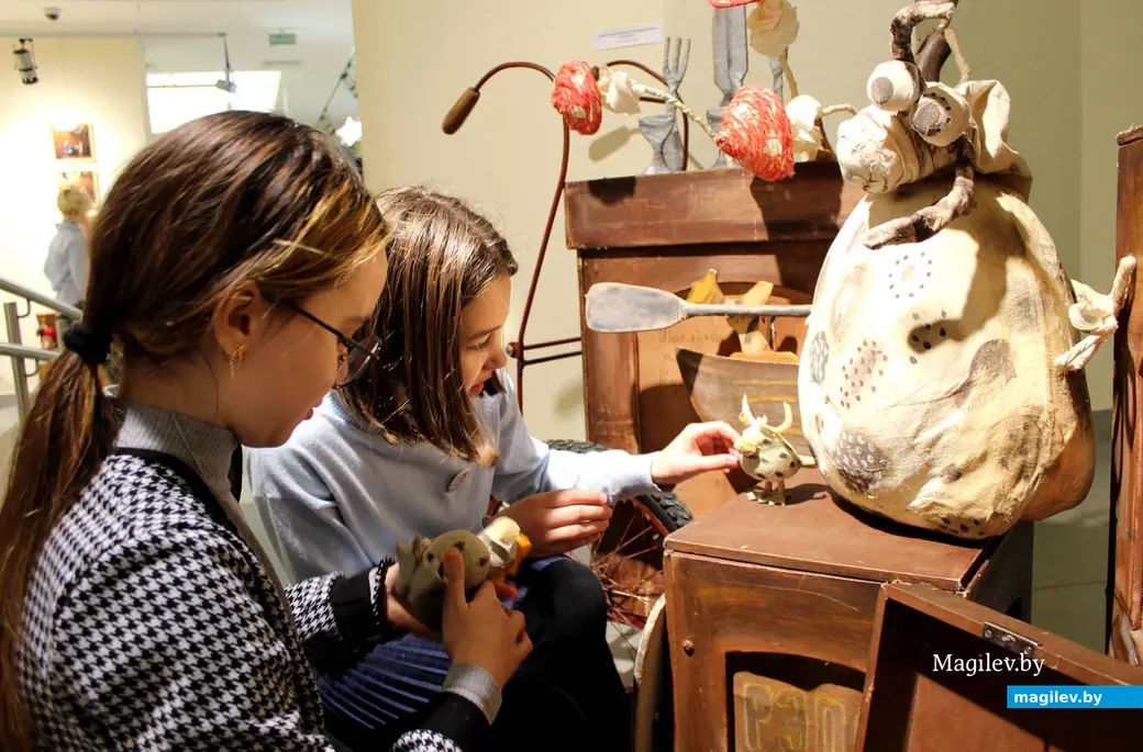 Выставка «Волшебство новогодней сказки». Выставочный зал Могилева, декабрь 2022 года.