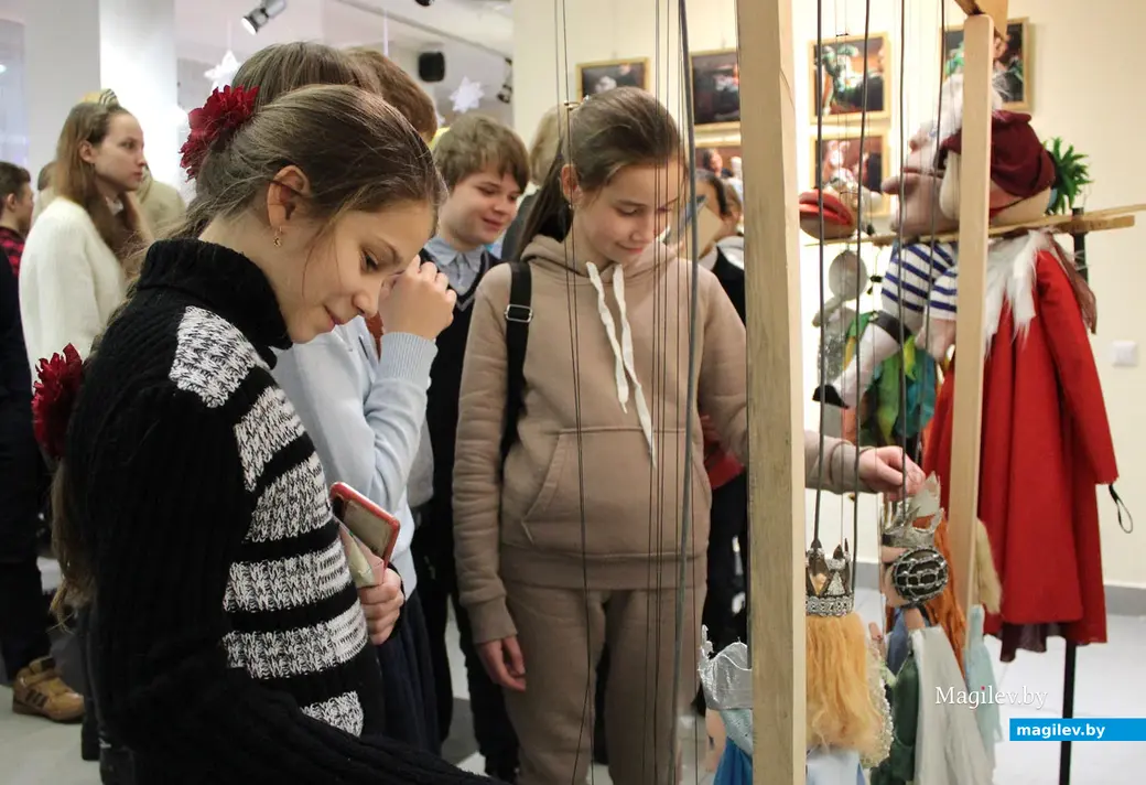 Выставка «Волшебство новогодней сказки». Выставочный зал Могилева, декабрь 2022 года.