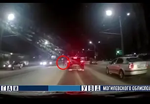 В Могилеве пьяный пешеход спровоцировал ДТП