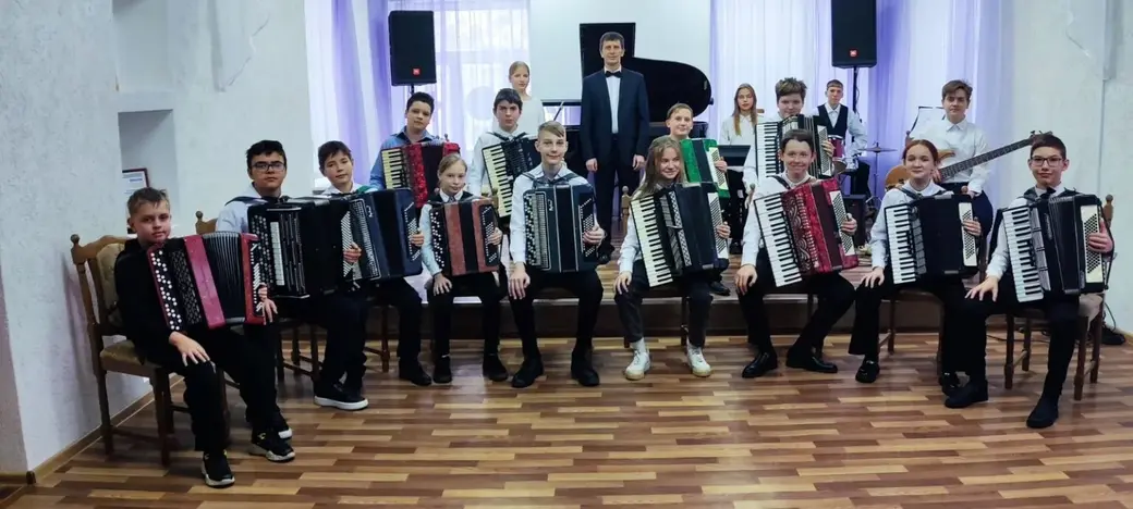 оркестр баянов и аккордеонов учащихся Могилевской детской школы искусств № 4. Фото: kultura.mogilev.by