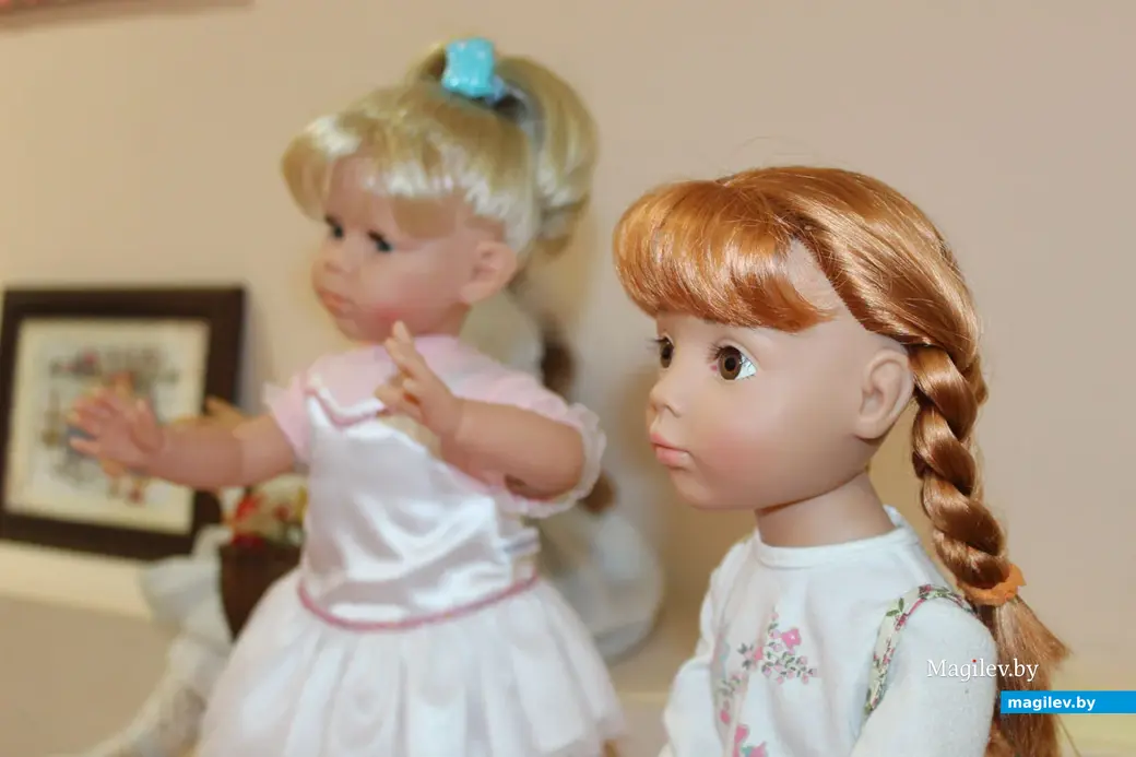 Выставка коллекционных кукол в этнографическом музее Могилева. Декабрь 2022 года.