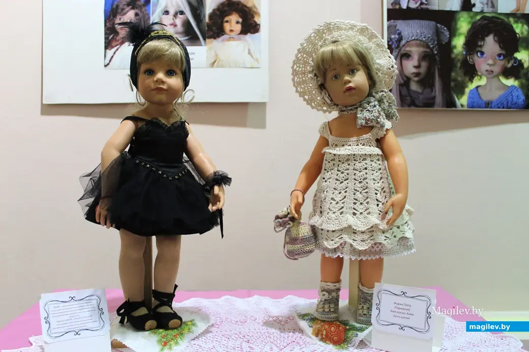 Выставка коллекционных кукол в этнографическом музее Могилева. Декабрь 2022 года.