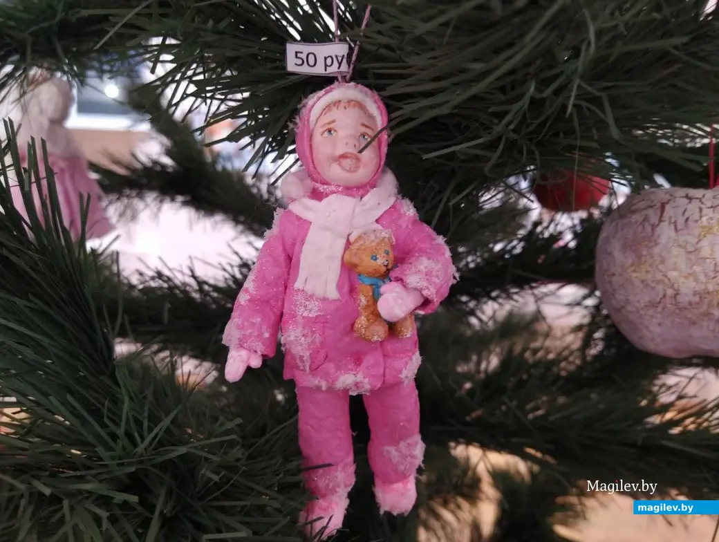 Выставка коллекционных кукол в этнографическом музее Могилева. Декабрь 2022 года.