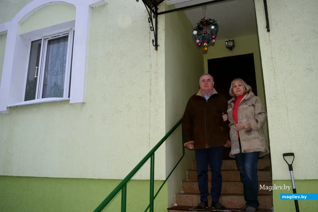 Супруги Кравченко в своём бобруйском доме сегодня
