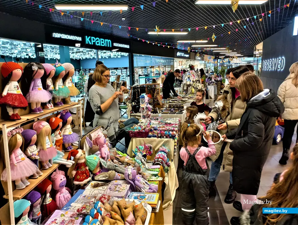 Ярмарка ремесленников «Klukva маркет». Могилев, торговый центр «Парк сити». 24.12.2022 г.