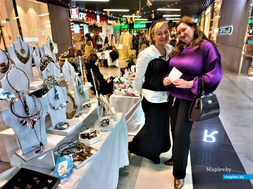 Ярмарка ремесленников «Klukva маркет». Могилев, торговый центр «Парк сити». 24.12.2022 г.