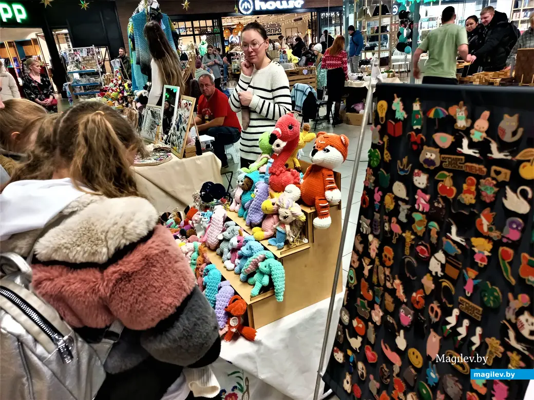 Ярмарка ремесленников «Klukva маркет». Могилев, торговый центр «Парк сити». 24.12.2022 г.