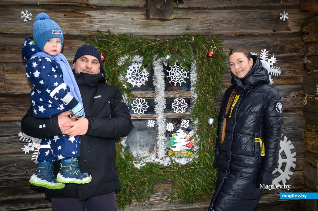 25.12.2022. Бобруйск. Открытие Усадьбы Деда Мороза в Центре ремесел поселка Глуша