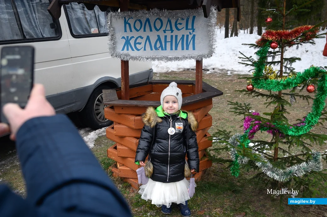 25.12.2022. Бобруйск. Открытие Усадьбы Деда Мороза в Центре ремесел поселка Глуша