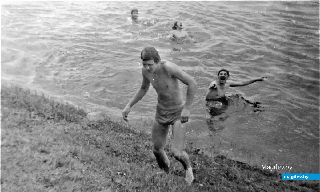 Могилев, Днепр, 1970-е годы.