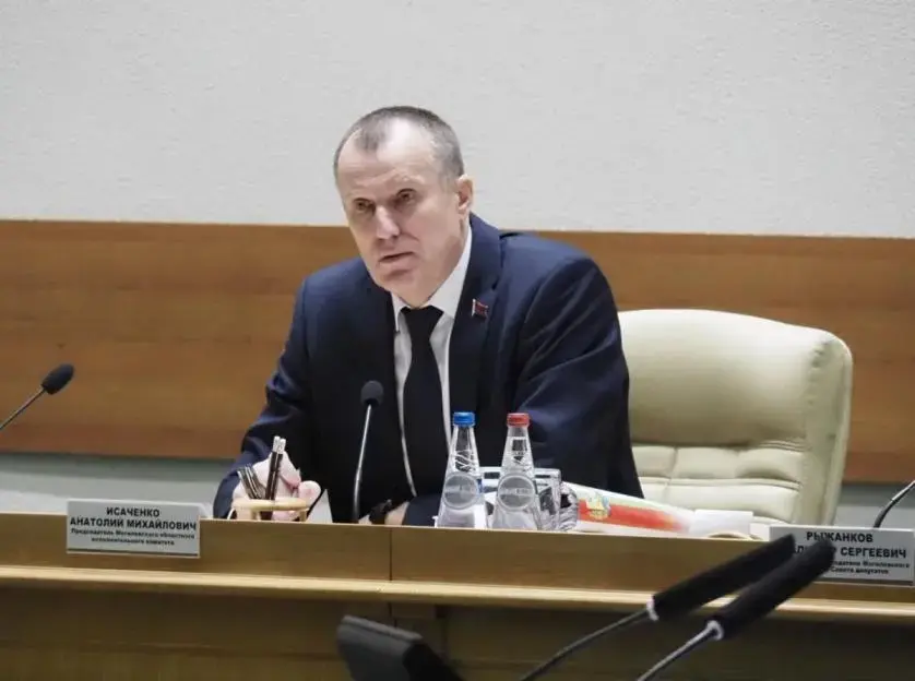 Анатолий Исаченко, председатель Могилевского облисполкома. Могилев, 27.12.2022 г. Фото: сайт Mogilevnews.by