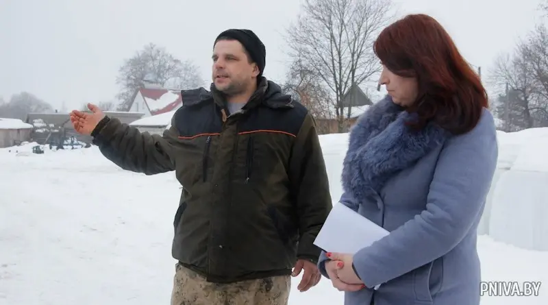 Житель деревни Малое Хоново Виталий Пусков. Фото: pniva.by