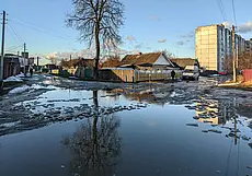 На дорогах Могилева по-прежнему сохраняется гололедица