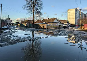 На дорогах Могилева по-прежнему сохраняется гололедица