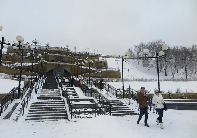 Зима вернулась. Фотопрогулка по могилевскому Подниколью