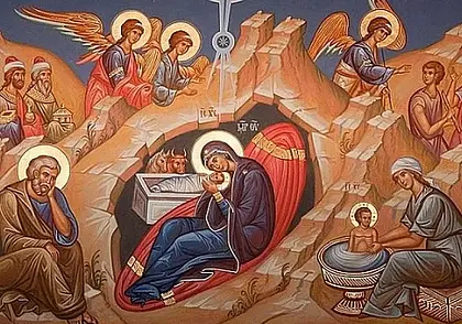 «Да дарует Господь всем нам Свой благодатный мир». С Рождеством Христовым!