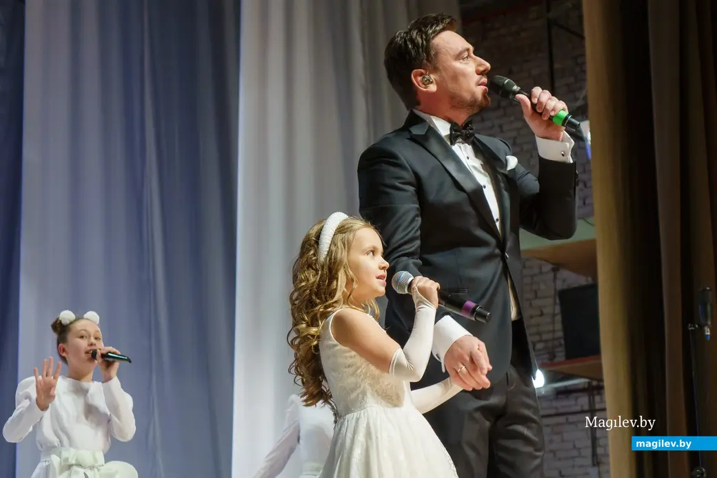 08.01.2023. Бобруйск. Руслан Алехно в музыкальном спектакле «Святитель Кирилл Туровский – златоуст Белой Руси». Фото из архива "ВБ"