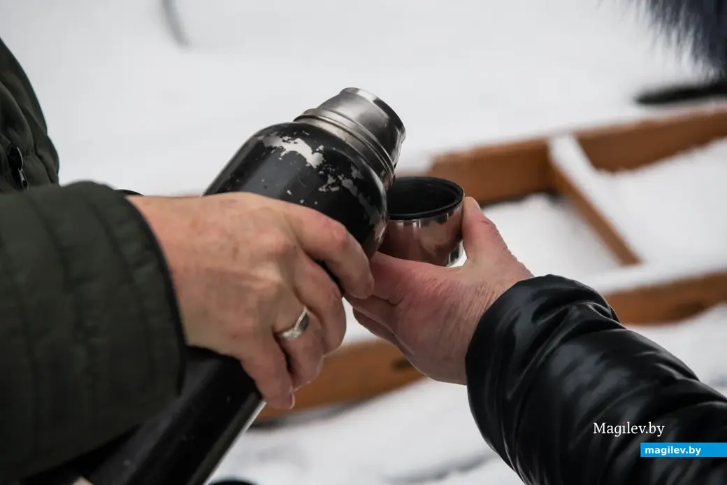 Январь 2023 г. Могилев, Печерский лесопарк.... и про горячий чай не забудьте