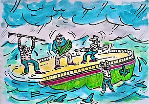 «Как на Тихом океане тонет баржа с чуваками…» Как шутили в советские времена