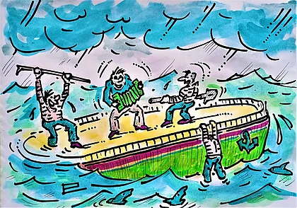 «Как на Тихом океане тонет баржа с чуваками…» Как шутили в советские времена