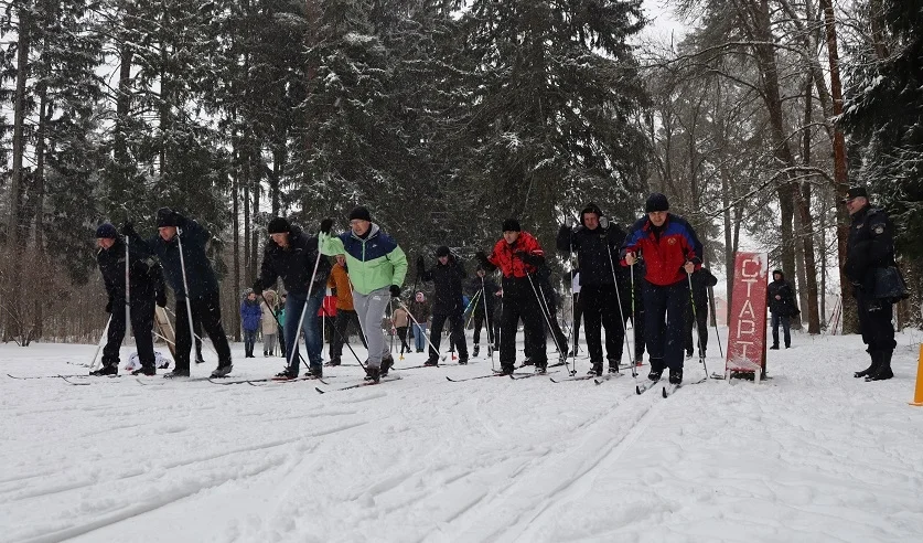 Турнир управления Следственного комитета по Могилевской области по лыжным гонкам. Фото: sk.gov.by