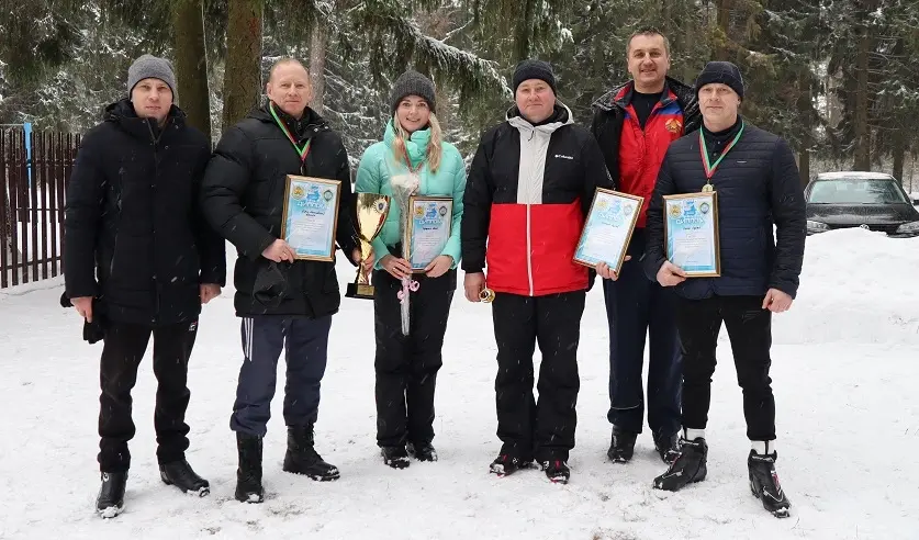 Турнир управления Следственного комитета по Могилевской области по лыжным гонкам. Фото: sk.gov.by