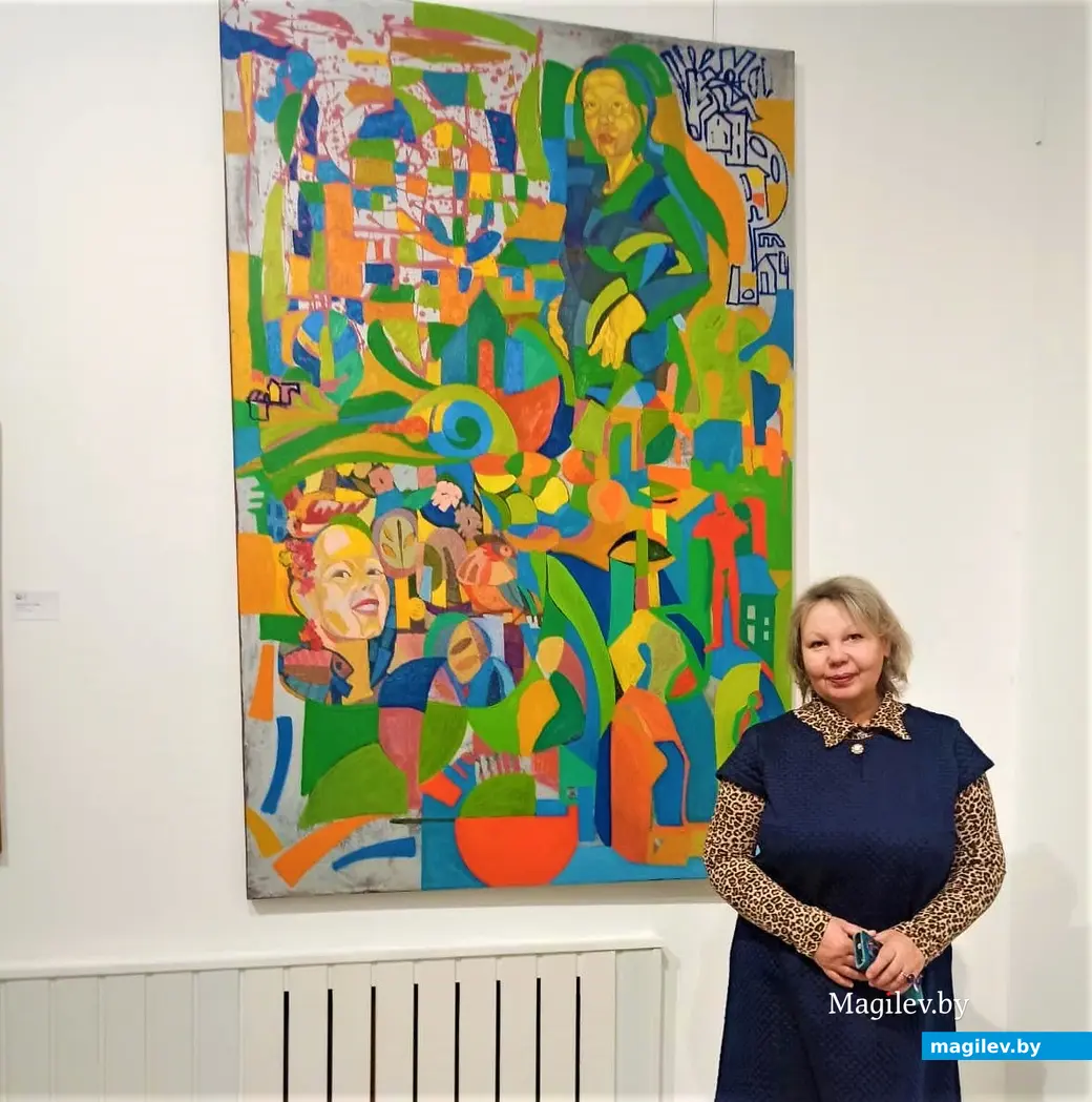 Открытие выставки Игоря Беспалова в галерее союза художников Беларуси. Минск, 17.01.2023 года.