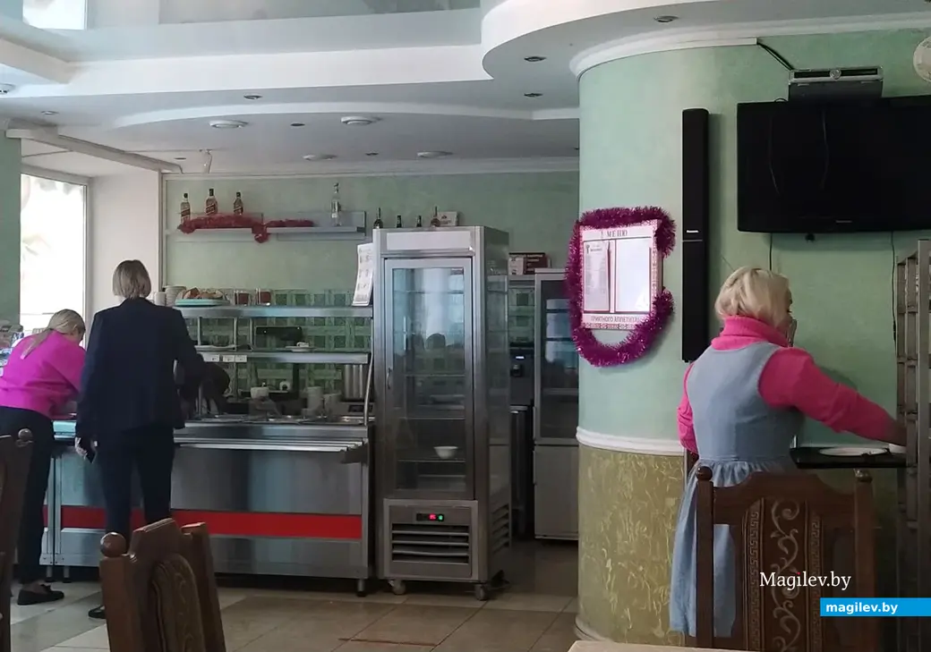 Обед в кафе «Дружба». Могилев, 17 января 2023 года.