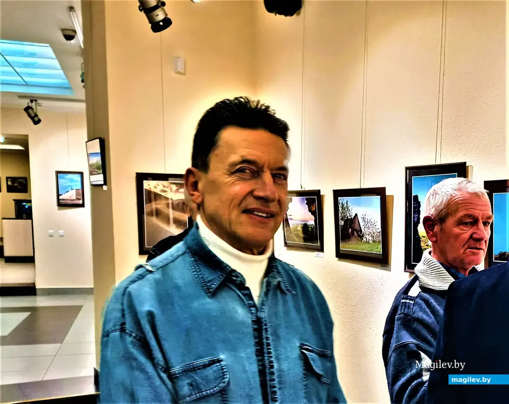 Открытие фотовыставки «Рассвет над Свислочью». Могилев, выставочный зал музея истории Могилева, 18.01.2023 года.