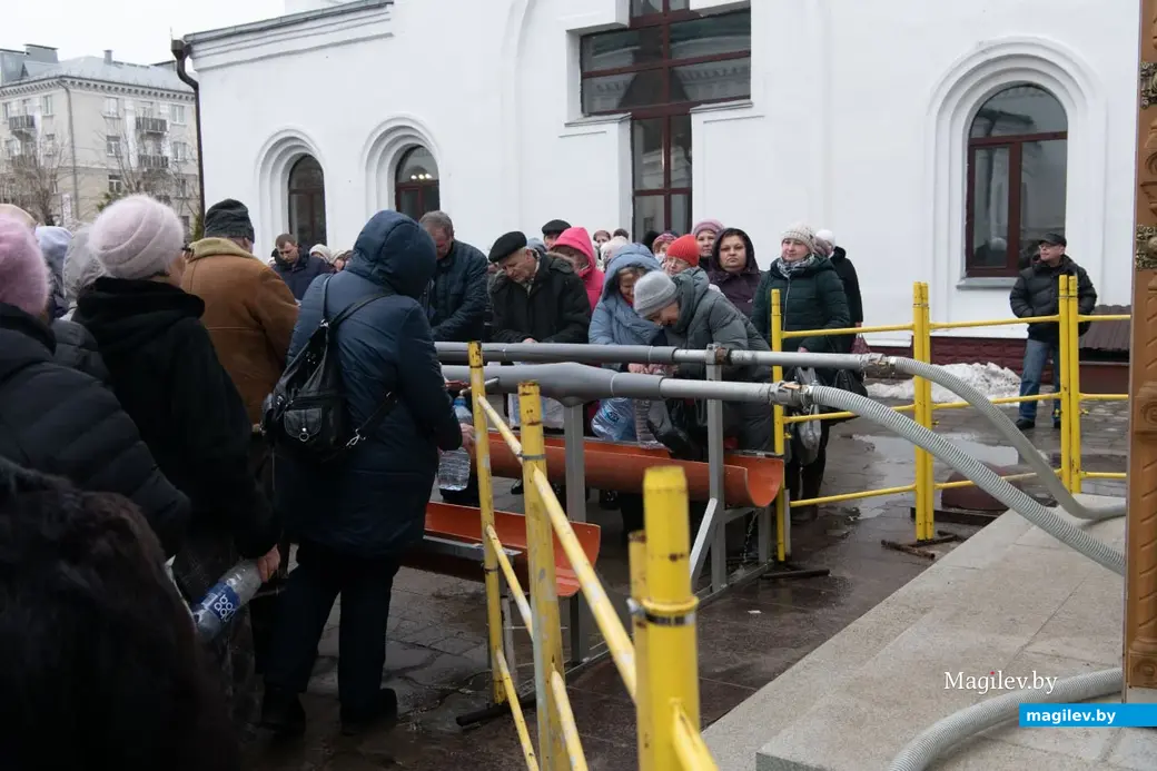 19.01.2023 г. Могилев, собор Трех Святителей. Праздник Крещение Господне