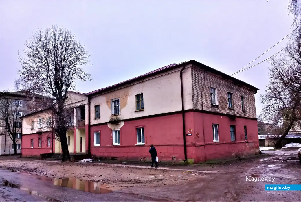 Могилев, улица Вавилова, январь 2023 года.