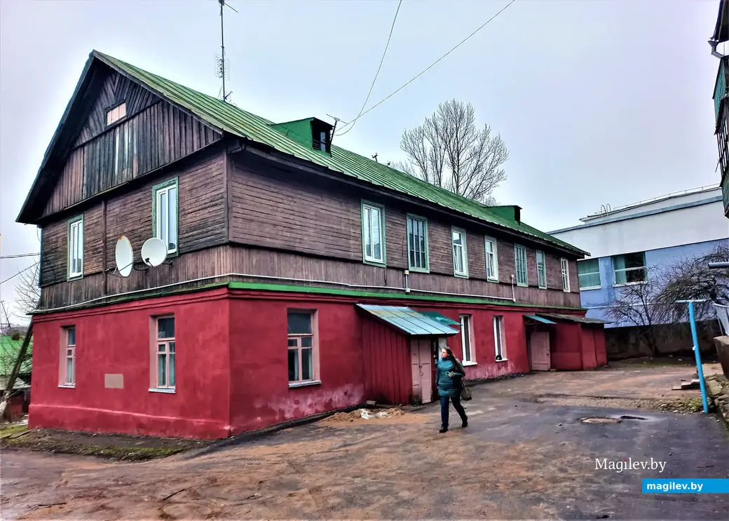 Могилев, переулок Луганский, январь 2023 года.