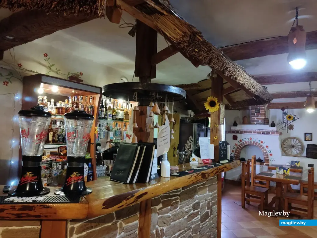 Пообедали в могилевском кафе «Хуторок» на Привокзальной площади. Могилев, 24.01.2023 г.