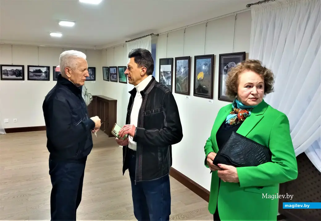 Открытие фотовыставки «Времена года Бялыницкого-Бирули». Могилев, музей Бялыницкого-Бирули, 25.01.2023 года.