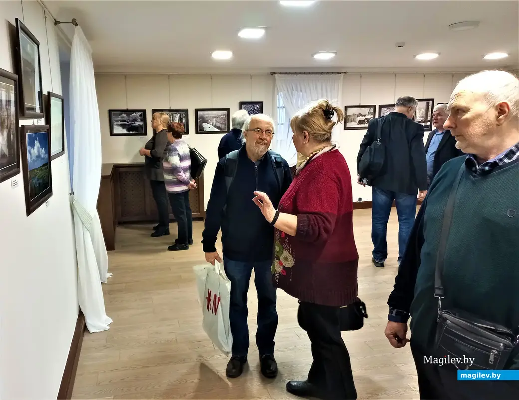 Открытие фотовыставки «Времена года Бялыницкого-Бирули». Могилев, музей Бялыницкого-Бирули, 25.01.2023 года.