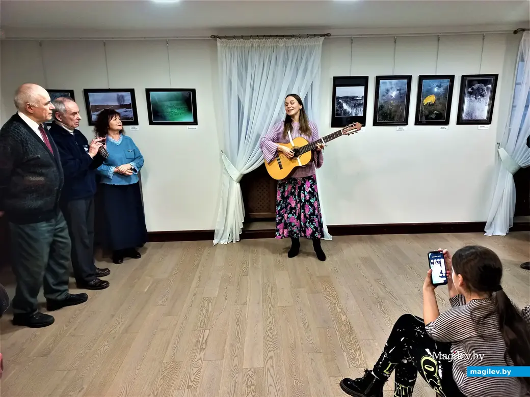 Открытие фотовыставки «Времена года Бялыницкого-Бирули». Могилев, музей Бялыницкого-Бирули, 25.01.2023 года.