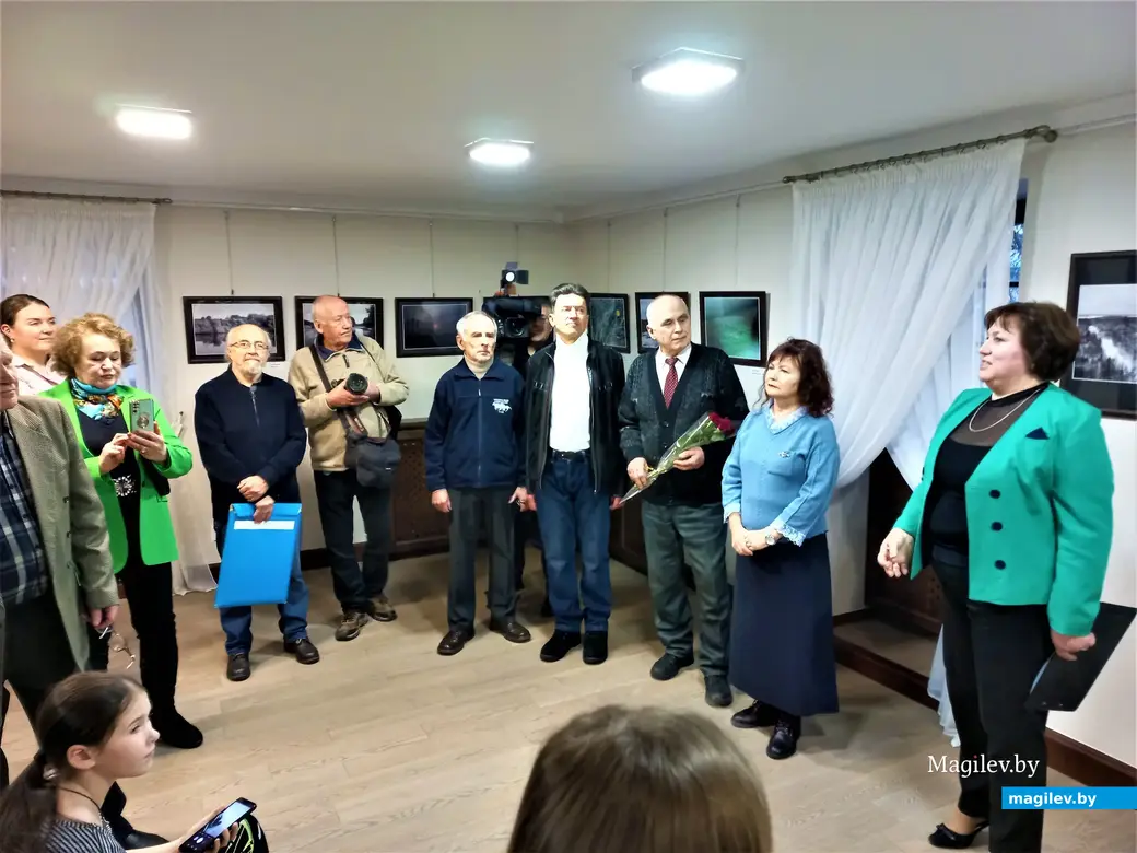 Открытие фотовыставки «Времена года Бялыницкого-Бирули». Могилев, музей Бялыницкого-Бирули, 25.01.2023 года.