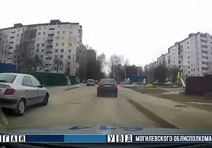 Нетрезвый водитель в Могилеве убегал от инспектора ГАИ