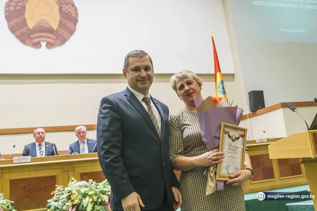 Итоговая коллегия главного управления по здравоохранению Могилевского облисполкома. Фото: mogilev-region.gov.by