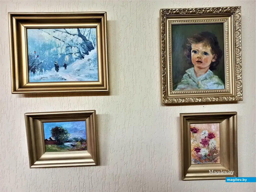 Выставка Николая Молчанова в галерее на Дубровенке. Могилев, 31.01.2023 года.