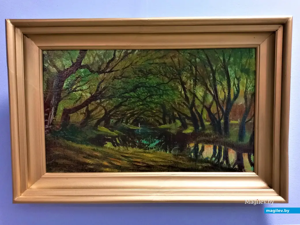 Выставка Николая Молчанова в галерее на Дубровенке. Могилев, 31.01.2023 года.