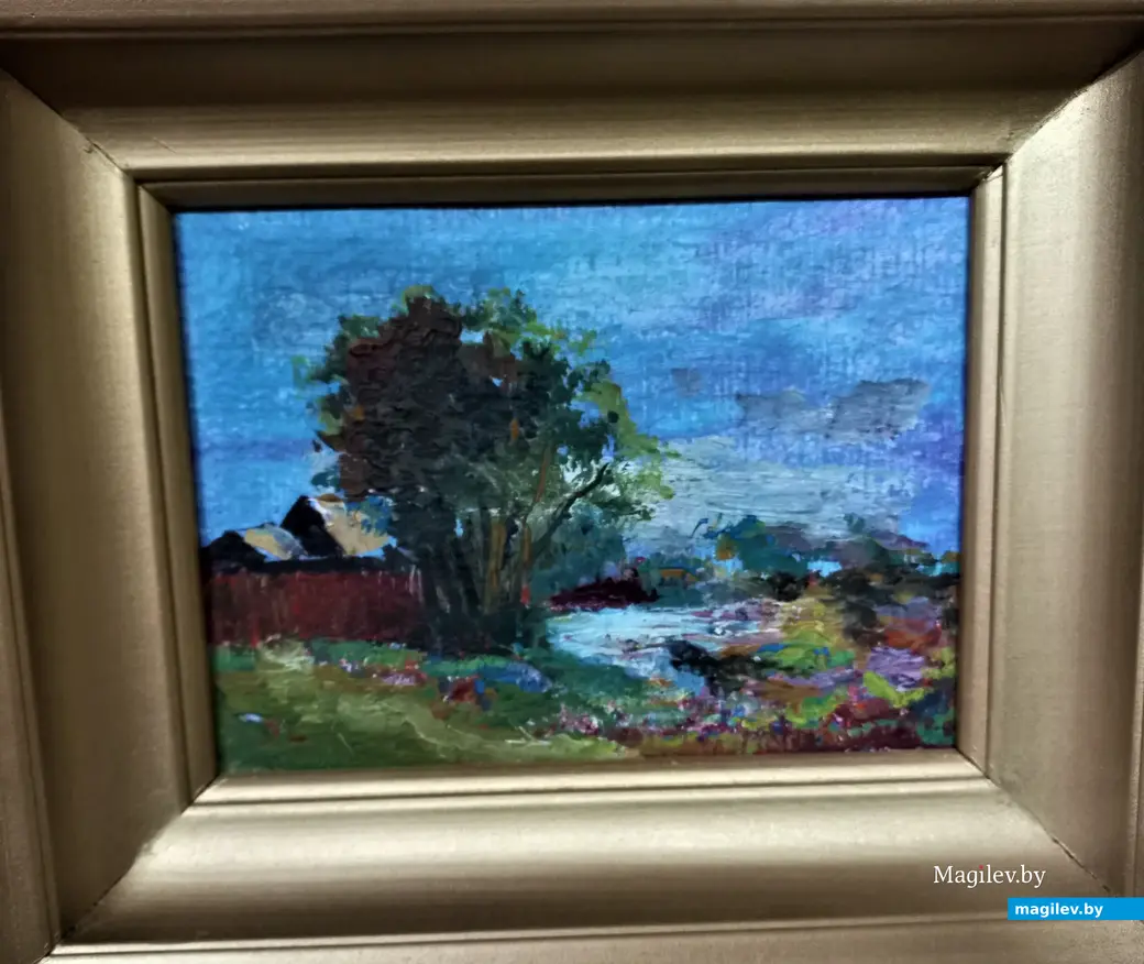 Выставка Николая Молчанова в галерее на Дубровенке. Могилев, 31.01.2023 года.