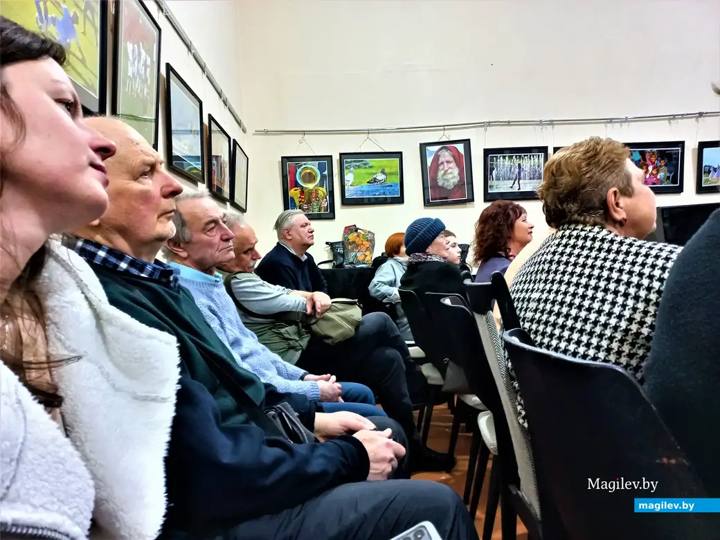 Открытие персональной фотовыставки Валерия Москалева. Могилев, народный фотоклуб «Радуга», 02.02.2023 г.