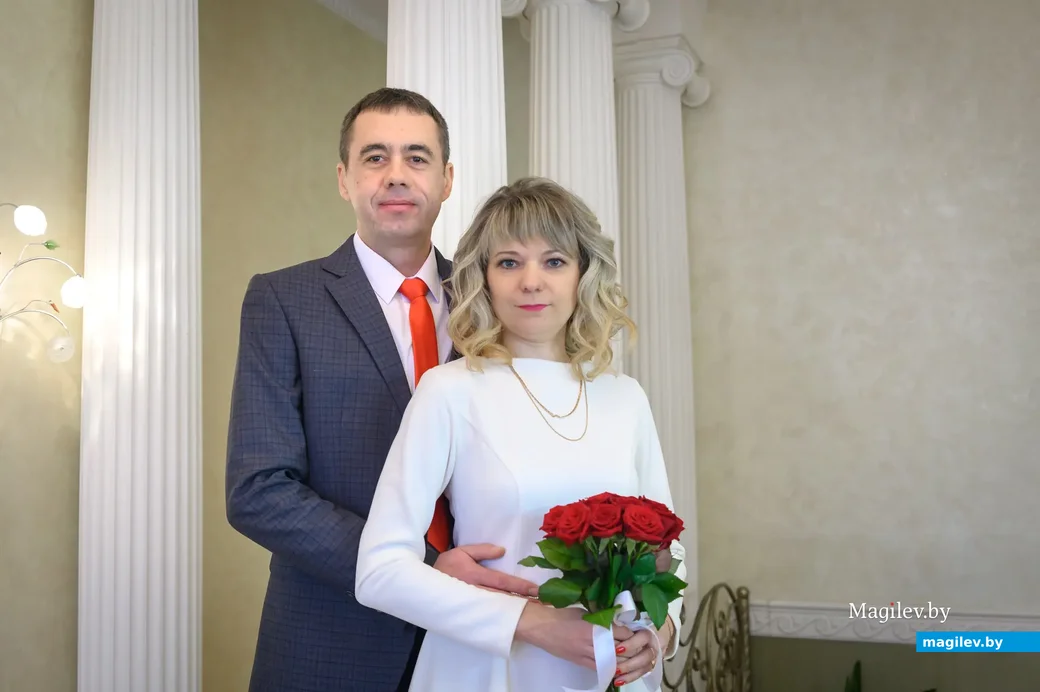 03.02.2023. Дмитрий и Виктория Зотовы. Бобруйск. Отдел ЗАГС Бобруйского горисполкома