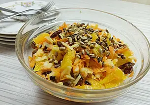 Готовим сами: салат с морковью и апельсинами