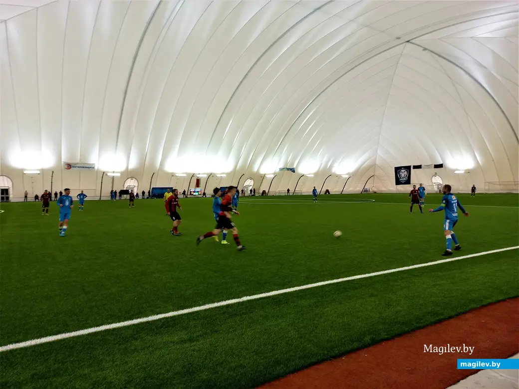 Товарищеская игра могилевского «Днепра» и бобруйской «Белшины». Могилев, 04.02.2023 г.