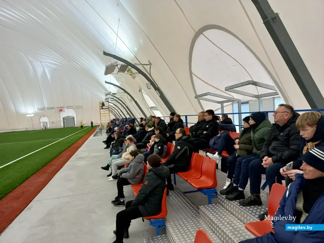 Товарищеская игра могилевского «Днепра» и бобруйской «Белшины». Могилев, 04.02.2023 г.