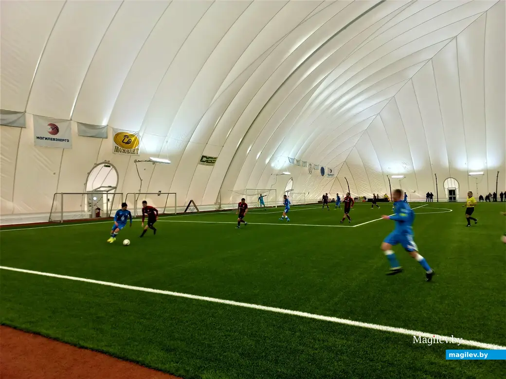 Товарищеская игра могилевского «Днепра» и бобруйской «Белшины». Могилев, 04.02.2023 г.