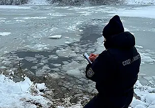 В Витебске двое мужчин провалились под лед и погибли